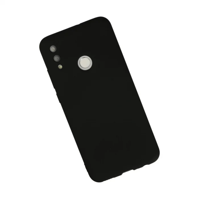 BUĞZ Huawei P Smart 2019 Kılıf Nano İçi Kadife Silikon - Siyah