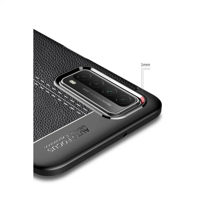 BUĞZ Huawei P Smart 2021 Kılıf Auto Focus Kapak - Kırmızı