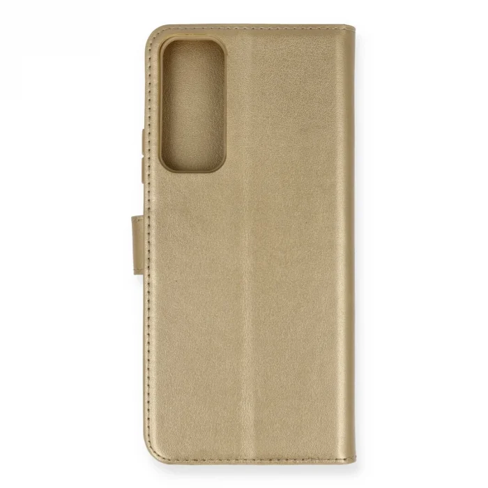 BUĞZ Huawei P Smart 2021 Kılıf Trend S Plus Kapaklı Kılıf - Gold