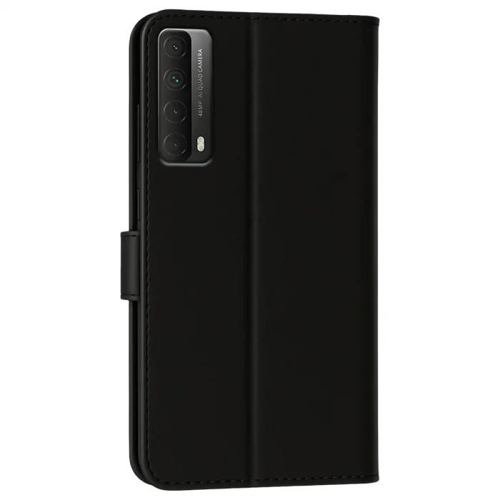 BUĞZ Huawei P Smart 2021 Kılıf Trend S Plus Kapaklı Kılıf - Siyah