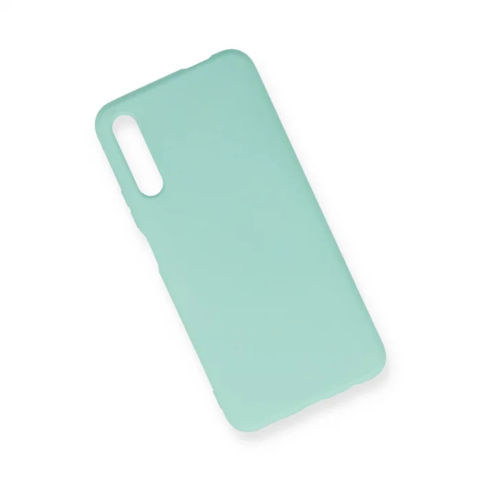 BUĞZ Huawei P Smart Pro / Y9s Kılıf Nano İçi Kadife Silikon - Turkuaz