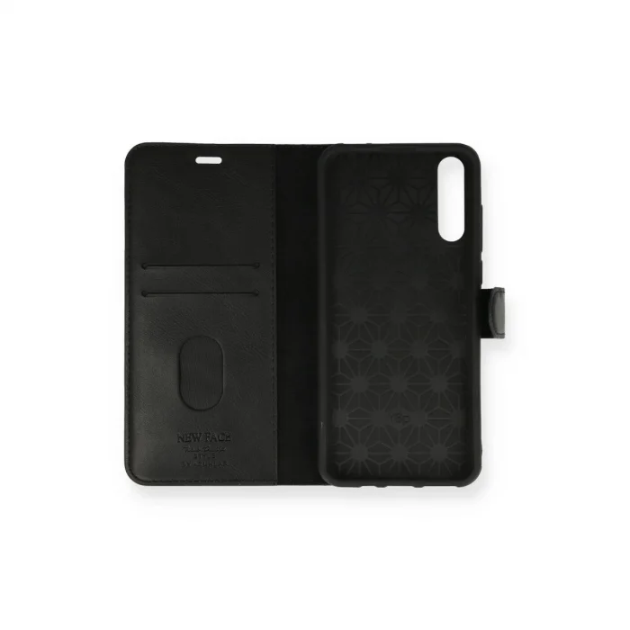 BUĞZ Huawei P Smart S Kılıf Trend S Plus Kapaklı Kılıf - Siyah