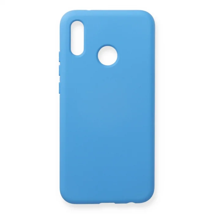 BUĞZ Huawei P20 Lite Kılıf Nano İçi Kadife Silikon - Mavi