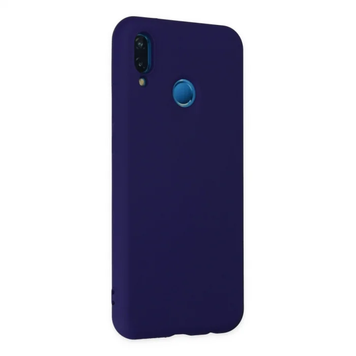BUĞZ Huawei P20 Lite Kılıf Nano İçi Kadife Silikon - Mor