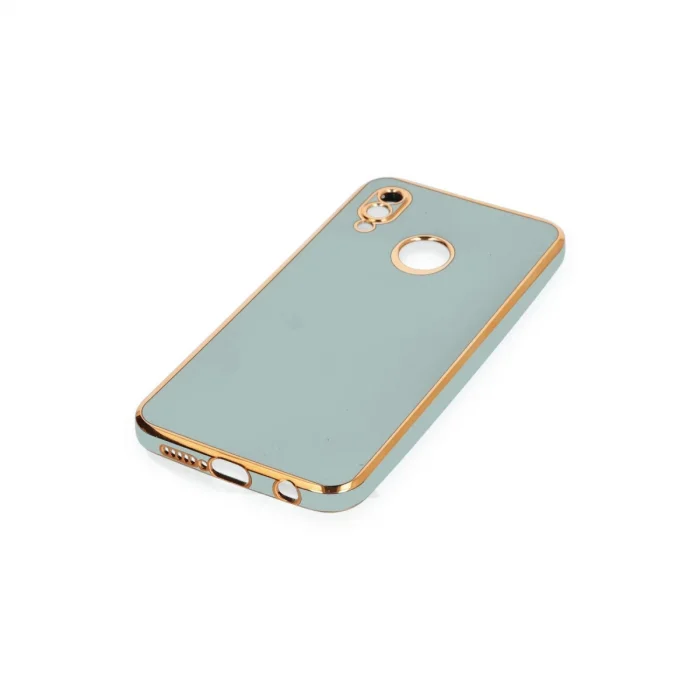 BUĞZ Huawei P20 Lite Kılıf Volet Silikon - Açık Yeşil