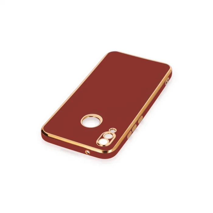 BUĞZ Huawei P20 Lite Kılıf Volet Silikon - Kırmızı