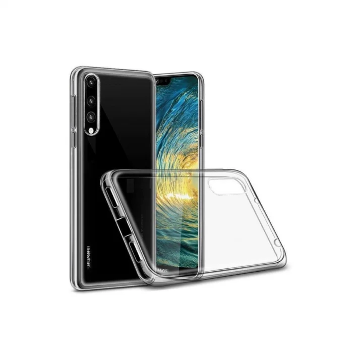 BUĞZ Huawei P30 Lite Kılıf Lüx Şeffaf Silikon