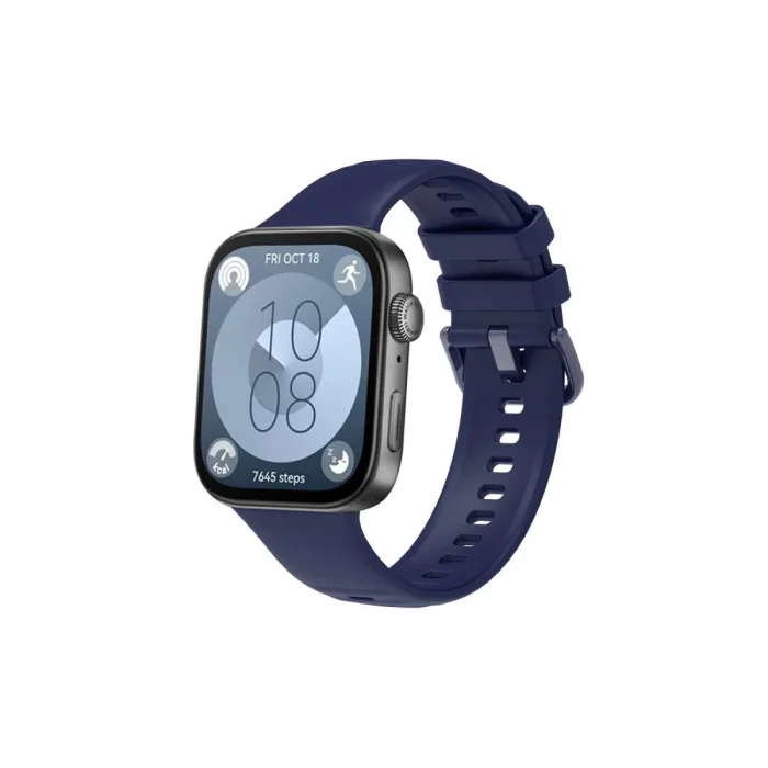 BUĞZ Huawei Watch Fit 3 Klasik Kordon - Lacivert