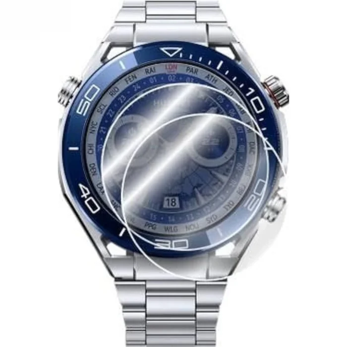 BUĞZ Huawei Watch Ultimate Polymer Nano Ekran Koruyucu - Şeffaf