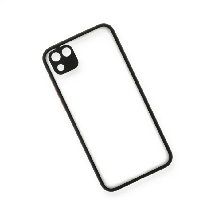 BUĞZ Huawei Y5p Kılıf Montreal Silikon Kapak - Siyah