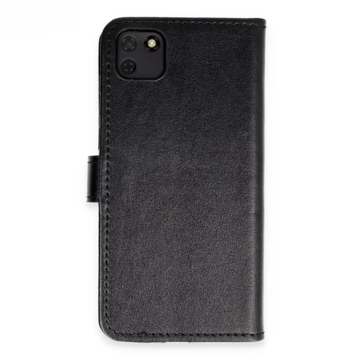 BUĞZ Huawei Y5p Kılıf Trend S Plus Kapaklı Kılıf - Siyah