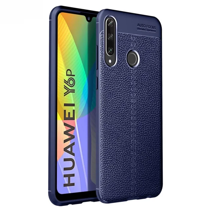 BUĞZ Huawei Y6p Kılıf Auto Focus Kapak - Lacivert