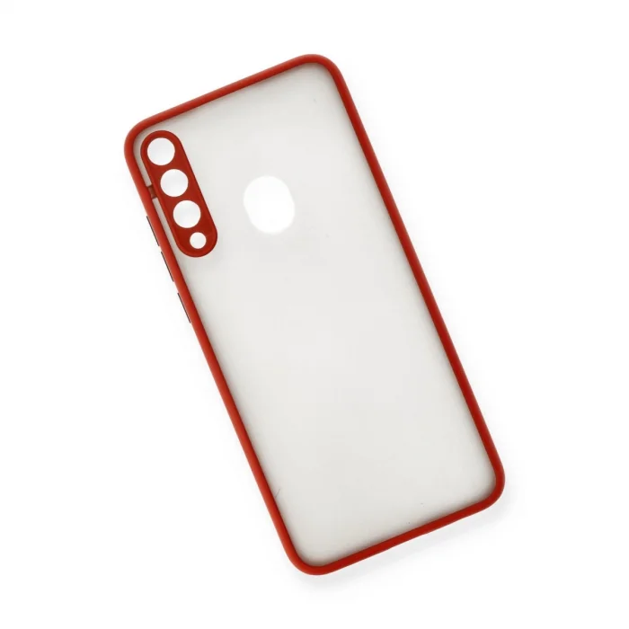 BUĞZ Huawei Y6p Kılıf Montreal Silikon Kapak - Kırmızı