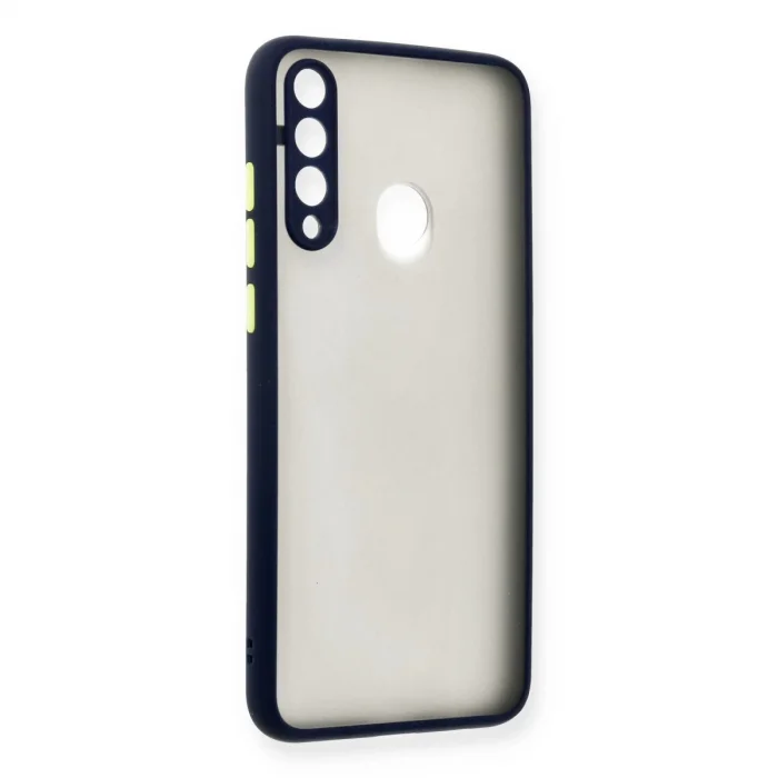 BUĞZ Huawei Y6p Kılıf Montreal Silikon Kapak - Lacivert