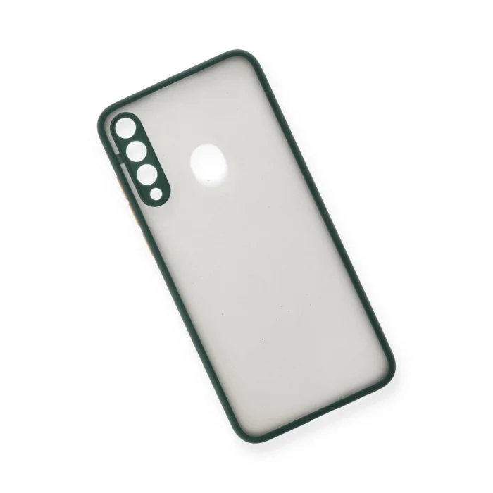 BUĞZ Huawei Y6p Kılıf Montreal Silikon Kapak - Yeşil