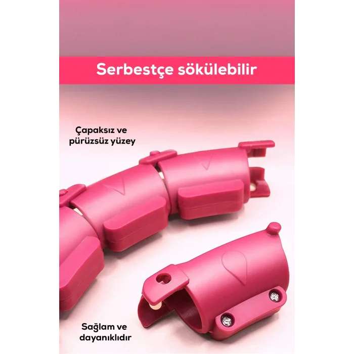 BUĞZ Hula Hoop Bel Bölgesi Ayarlanabilir,Akıllı bel İnceltme Çemberi