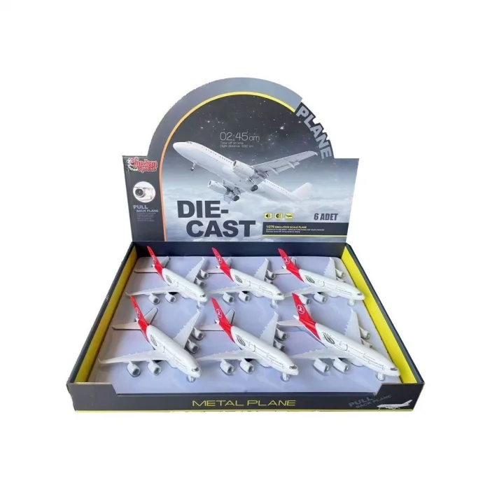 BUĞZ HW-A380 CB IŞIKLI-SESLİ METAL YOLCU UÇAĞI