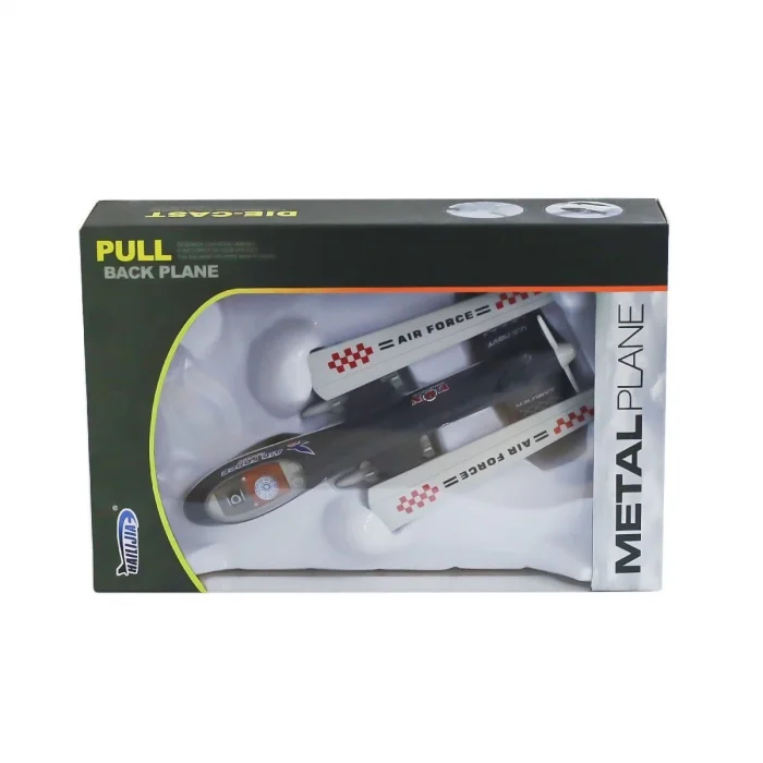 HW777-19B Metal Çek Bırak Uçak -Canem Oyuncak