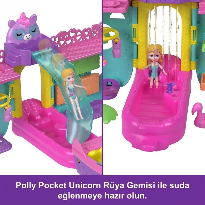  HWP26 Polly Pocket Unicorn Bot Oyun Seti