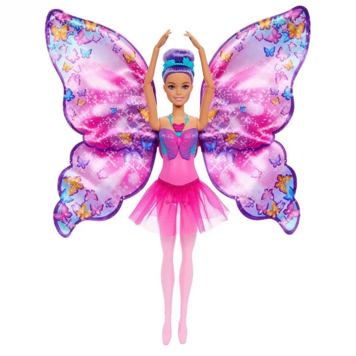  HXJ10 Barbie Kelebek Dansçı Bebek