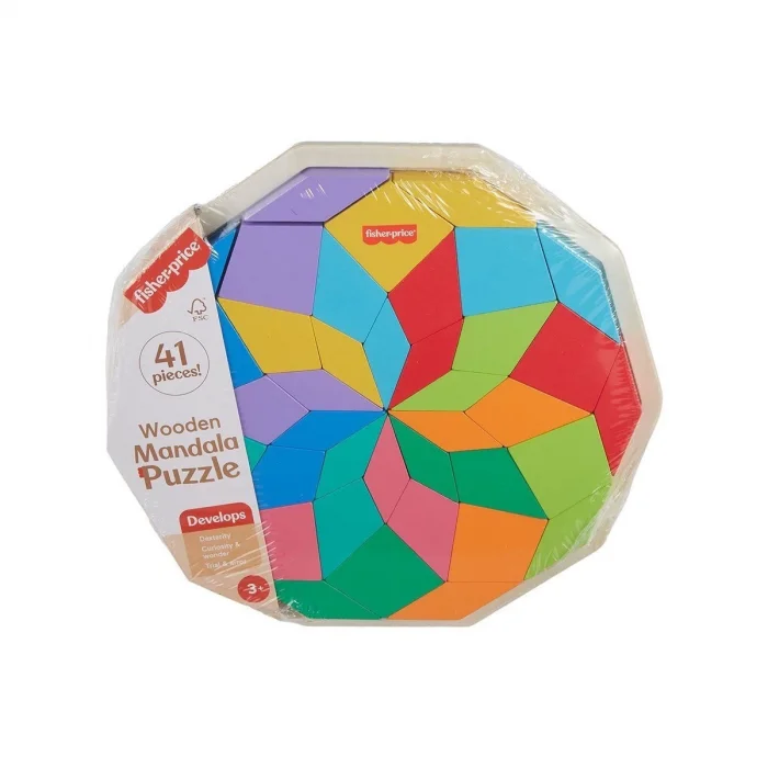  HXT94 Fisher-Price Ahşap Mandala Yapboz