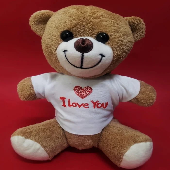 BUĞZ I Love You Tişörtlü Ayı