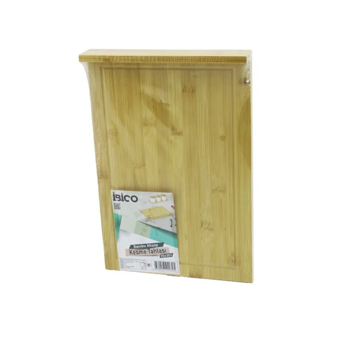 BUĞZ İbico İ22-239 25x35cm Ahşap Bambu Kesim Panosu  Kesme Tahtası