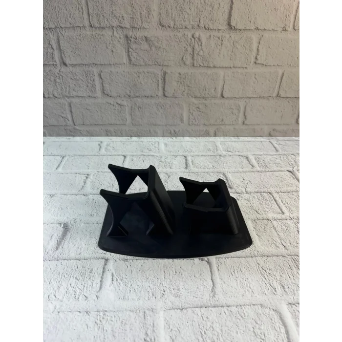 BUĞZ İkili Gamepad Tutucu Siyah 7x18 cm Masa ve Raf Düzeni