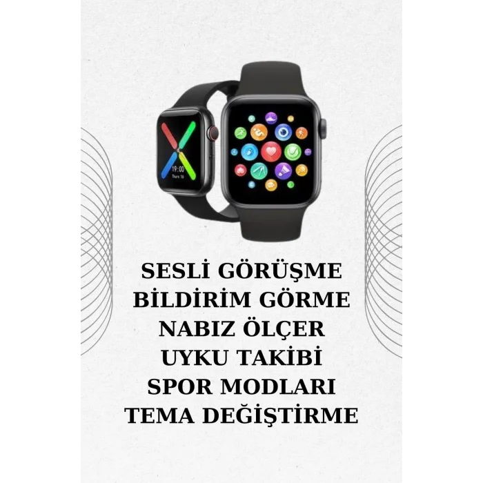 BUĞZ İkili Set Dev Kampanya Ucuz Kulaklık Ucuz Akıllı Saat Gürültü Önleyici Uzun Pil Ömrü