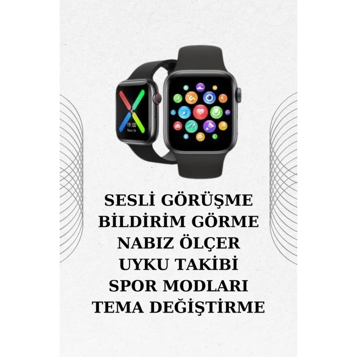 BUĞZ İkili Set Dev Kampanya Ucuz Kulaklık Ucuz Akıllı Saat Gürültü Önleyici Uzun Pil Ömrü - BUĞZ