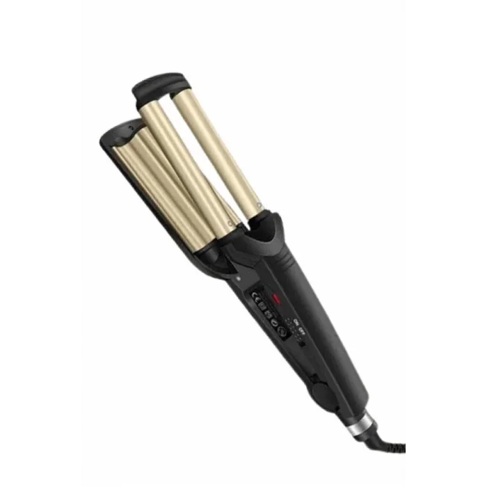  İkili Wag Maşa Saç Şekillendirici Seramik Kaplama Isı Ayarlı