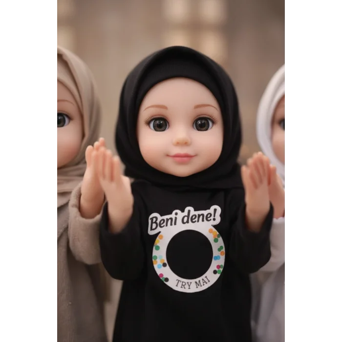 BUĞZ İlahi Söyleyen Tesettürlü Dua Eden Edep Bebek  Ramazan Oyuncağı
