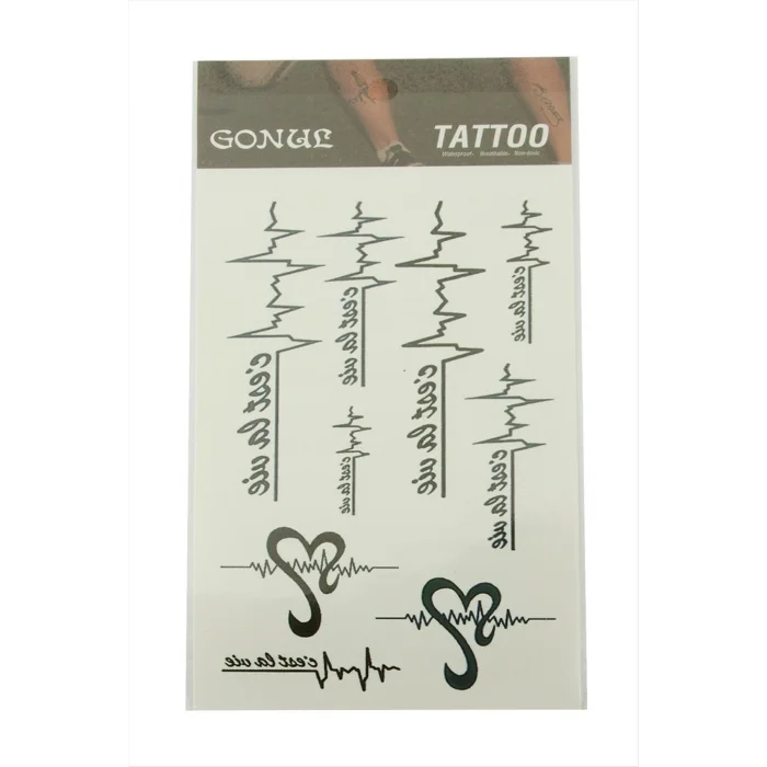 BUĞZ İmzalı Tattoo Dövme Sticker