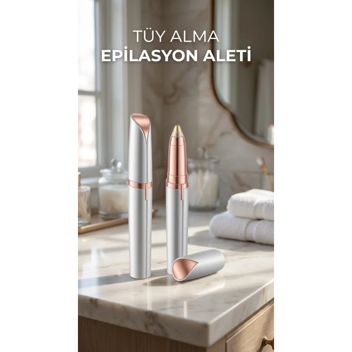 BUĞZ İnce Uçlu Yüz Tüy Alma Epilasyon Aleti - Kaş ve Bıyık
