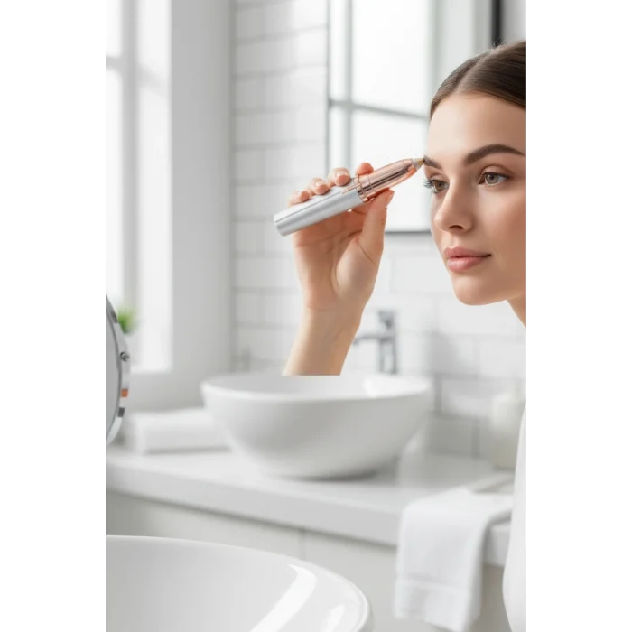 BUĞZ İnce Uçlu Yüz ve Kaş Tüy Alma Epilasyon Aleti Hassas Kullanım