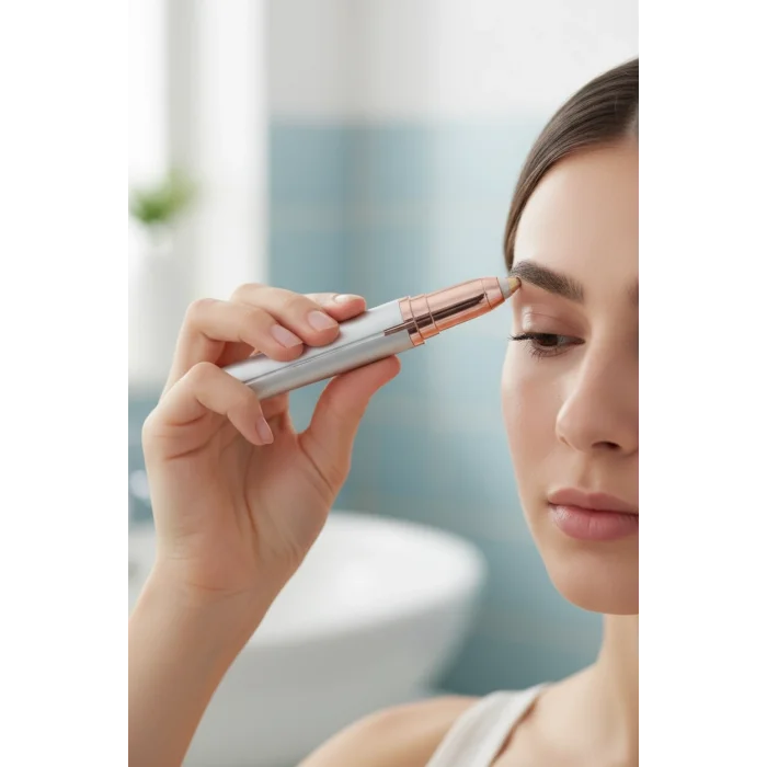 BUĞZ İnce Uçlu Yüz ve Kaş Tüy Alma Epilasyon Cihazı Ergonomik Tasarım