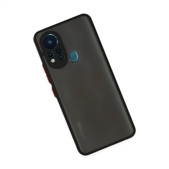 BUĞZ İnfinix Hot 11s Kılıf Montreal Silikon Kapak - Siyah