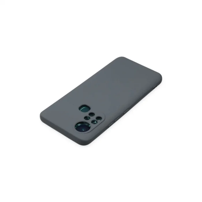 BUĞZ İnfinix Hot 11s Kılıf Nano İçi Kadife Silikon - Gri