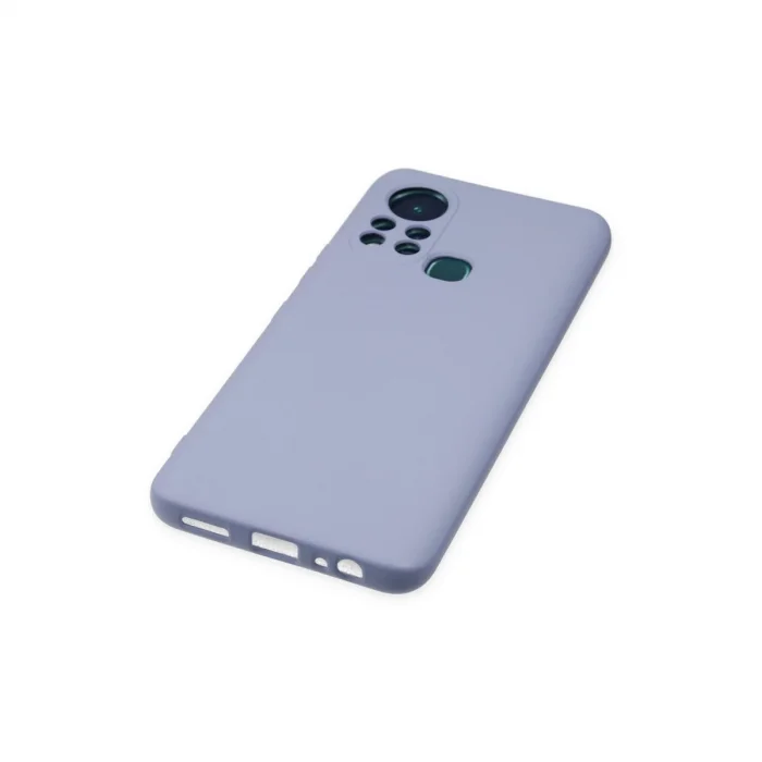 BUĞZ İnfinix Hot 11s Kılıf Nano İçi Kadife Silikon - Lila