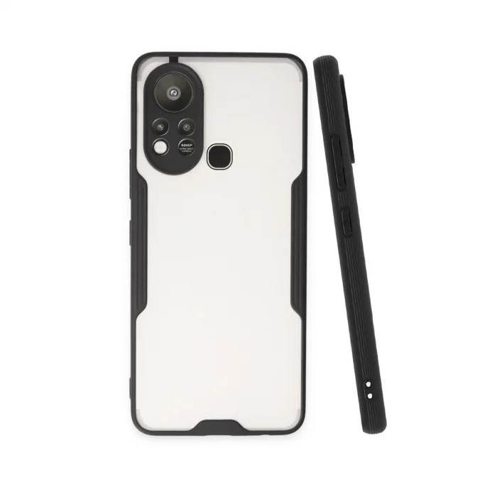 BUĞZ İnfinix Hot 11s Kılıf Platin Silikon - Siyah