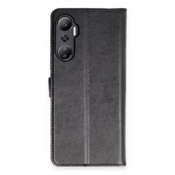 BUĞZ İnfinix Hot 20 Kılıf Trend S Plus Kapaklı Kılıf - Siyah