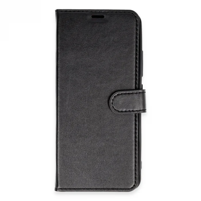 BUĞZ İnfinix Hot 20 Kılıf Trend S Plus Kapaklı Kılıf - Siyah