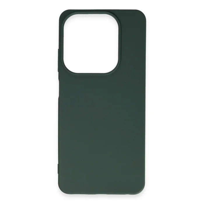 BUĞZ İnfinix Hot 40i Kılıf First Silikon - Koyu Yeşil