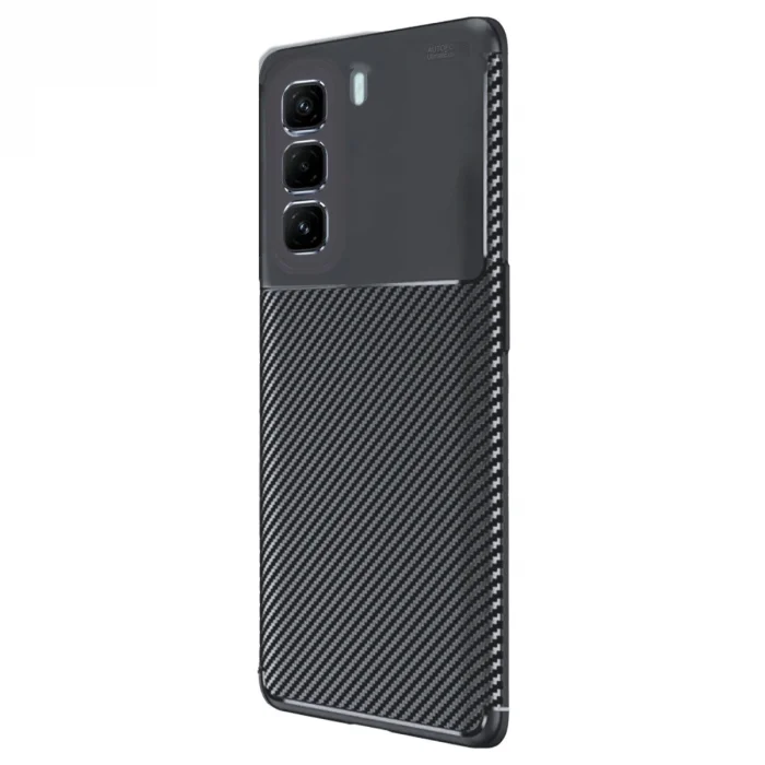 BUĞZ İnfinix Hot 50 Pro Plus 4g Auto Focus Karbon Kapak - Siyah