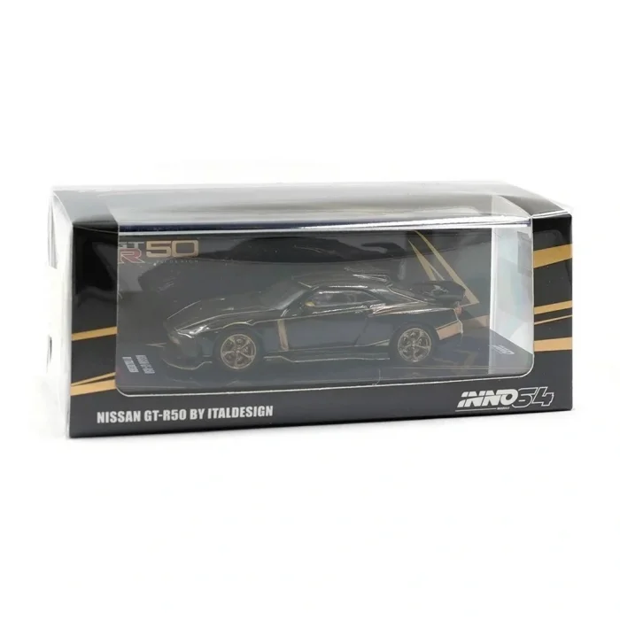 BUĞZ Inno 1/64 Nissan GT-R50 By ITALDESIGN Black