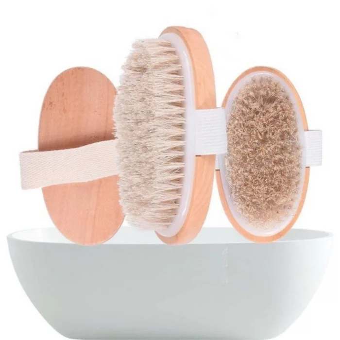 BUĞZ İnstyler Döner Demirli ve At Kılı Selülit Fırçası Seti - Saçınızı Şekillendirin ( BUĞZ )