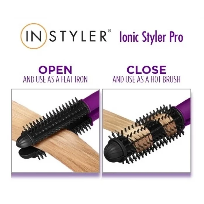 BUĞZ Instyler Ionic Styler - İyonik Şekillendirici Saç Kıvrımlaştırıcı ve Düzleştirici Tarak