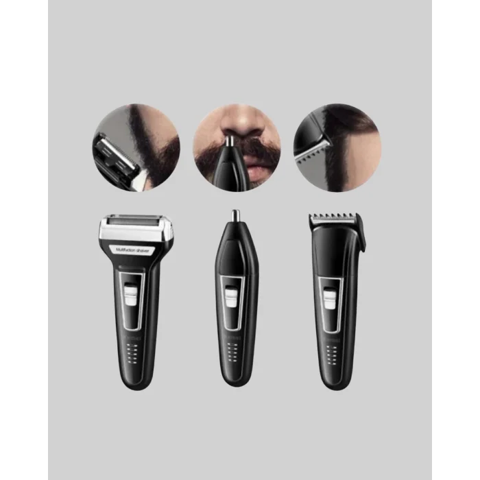 BUĞZ İnsua 3’lü Tıraş Makinesi – 3 Farklı Kesim Başlığı, Güçlü Motor, 60 Dakika Kullanım