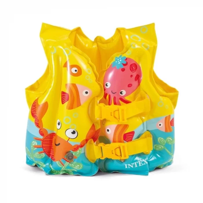  Intex Balık Desenli Baskılı Yelek 41x30 cm (3-5 Yaş)