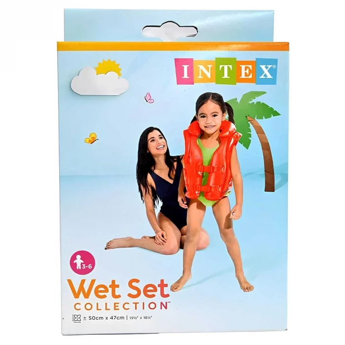  Intex Kırmızı Yakalı Can Yeleği 50 cm 58671